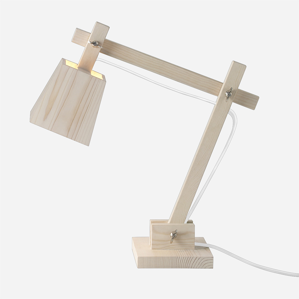 Mesilla Wood Lamp Solid